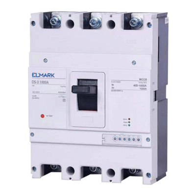 MCCB DS-3E 1000A ELECTR. ADJ. RANGE 3P 400-1000A