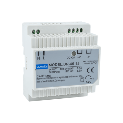 ΣΥΣΚΕΥΗ ΤΡΟΦΟΔΟΣΙΑΣ DR-45-12 12V ΤΑΣΗ ΕΞΟΔΟΥ