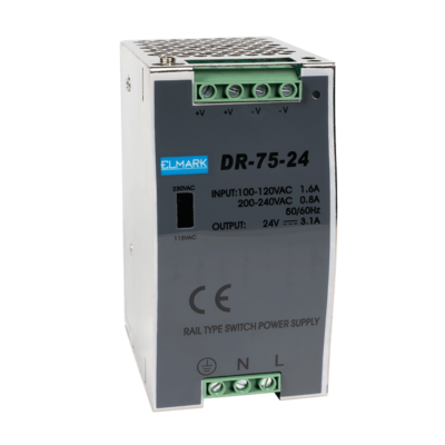 ΣΥΣΚΕΥΗ ΤΡΟΦΟΔΟΣΙΑΣ DR-75-12 12V ΤΑΣΗ ΕΞΟΔΟΥ