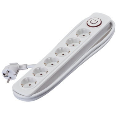ΠΟΛΥΠΡΙΖΟ ΕΞΑΠΛΟ 2M H05VV-F 3X1.5MM²+ΔΙΑΚΟΠΤΗ