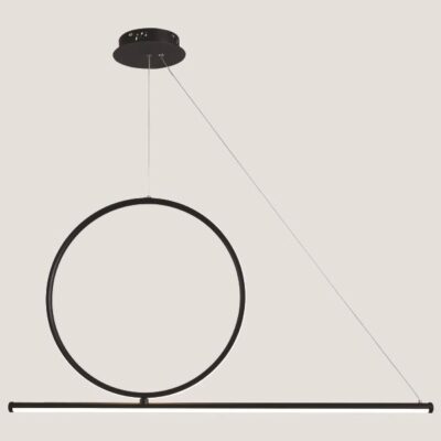 ΦΩΤΙΣΤΙΚΟ ΚΡΕΜΑΣΤΟ LED 32W 100X18 ΛΕΥΚΟ-ΜΑΥΡΟ ARTE ILLUMINA