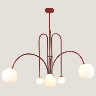 ΦΩΤΙΣΤΙΚΟ ΚΡΕΜΑΣΤΟ 6XG9W 100X85 ΚΟΚΚΙΝΟ ARTE ILLUMINA