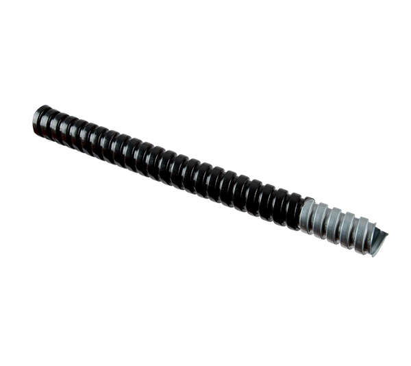 500P14 ΜΕΤΑΛΛΙΚΟΣ ΣΩΛΗΝΑΣ ΣΠΙΡΑΛ ΜΕ ΜΟΝΩΣΗ PVC Ф14 - Image 1