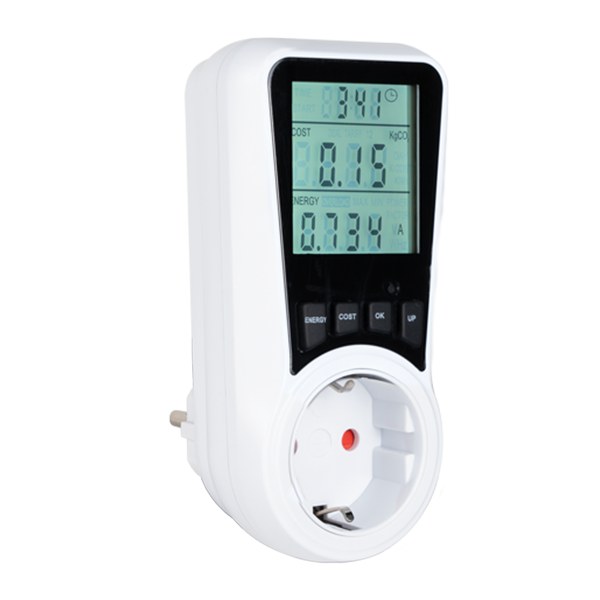 50144 DIGITAL PLUG-IN KWH METER 16A - Image 1