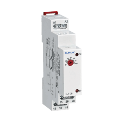 ELR-2B ΡΕΛΕ 24-240V 3s-10min 1C-ON-DEL+1C-ON-INST