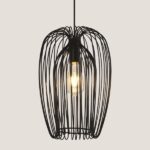 ΦΩΤΙΣΤΙΚΟ ΚΡΕΜΑΣΤΟ ΜΟΝΟΦΩΤΟ Ε27 Φ245X245 ΜΑΥΡΟ ARTE ILLUMINA