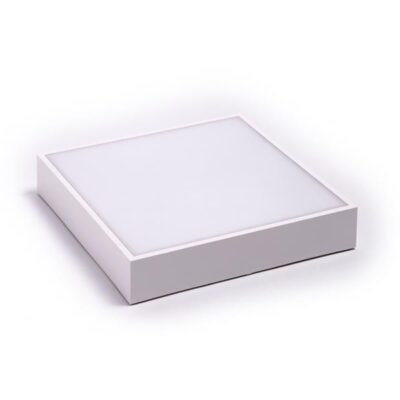 ΠΛΑΦΟΝΙΕΡΑ ΤΕΤΡΑΓΩΝΗ LED 24W 4000K 300X300X57.5mm IP54 ΛΕΥΚΗ  ARTE ILLUMINA