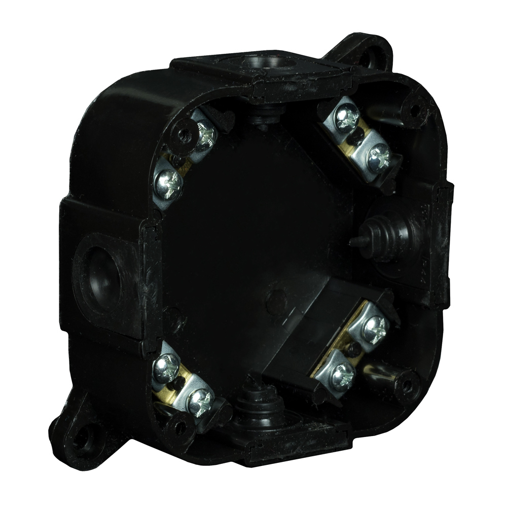 61176EP VP074-55 INSTAL. BOX + TERMINALS 88X88MM IP 44 BL - Image 1