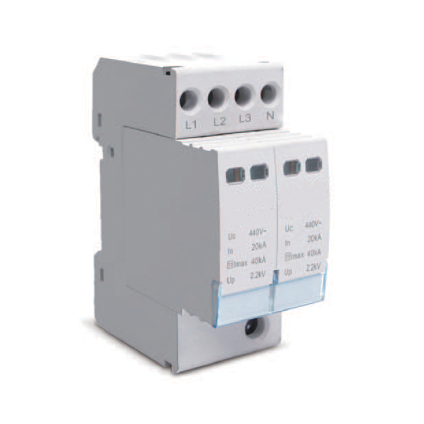 64222 SPD-C4-385-20 SURGE ARRESTER 3+NPE IN 20KA 385V - Image 1
