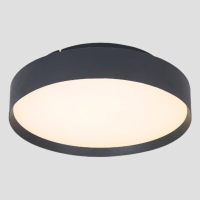 ΠΛΑΦΟΝΙΕΡΑ LED 80W Φ800X110 3000Κ ΜΑΥΡΗ ARTE ILLUMINA MOONLIGHT