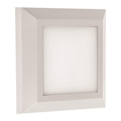 ΦΩΤΙΣΤΙΚΟ ΤΟΙΧΟΥ SLIM LED 3W IP65 230V 3000K 125X125mm ΛΕΥΚΟ PRO ARTE ILLUMINA