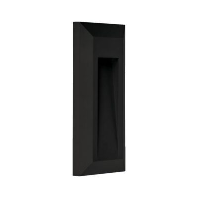 ΑΠΛΙΚΑ ΤΟΙΧΟΥ LED SLIM 1W IP65 220-240V 3CCT 80X200X27mm ΜΑΥΡΟ PRO ARTE ILLUMINA