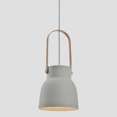 ΦΩΤΙΣΤΙΚΟ ΚΑΜΠΑΝΑ Ε27 Φ195X400 ΓΚΡΙ-ΛΕΥΚΗ ARTE ILLUMINA