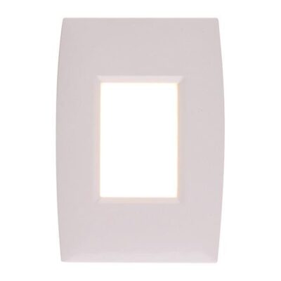 ΑΠΛΙΚΑ ΤΟΙΧΟΥ ΧΩΝΕΥΤΗ (ΓΥΨΟΣΑΝΙΔΑ) SLIM LED 2W 83X123X35 3000K IP65 ΛΕΥΚΗ PLUS ARTE ILLUMINA