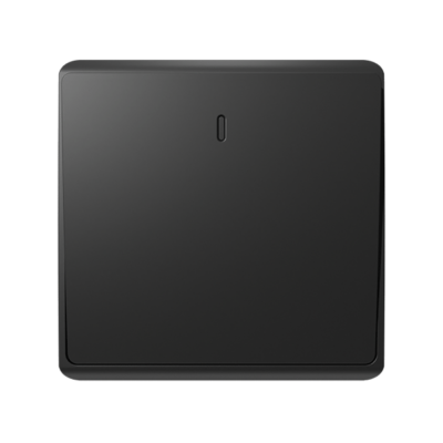 LONDON ONE BUTTON ONE WAY SWITCH ANTHRACITE