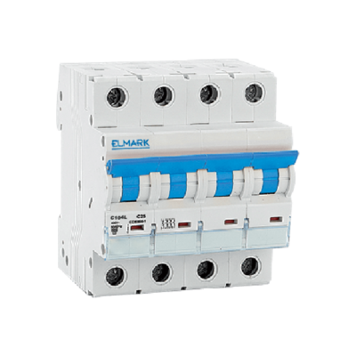 NEW ΜΙΚΡΟΑΥΤΟΜΑΤΗ ΑΣΦΑΛΕΙΑ MCB C104L 32A 4P 10kA ΚΑΜΠΥΛΗ B