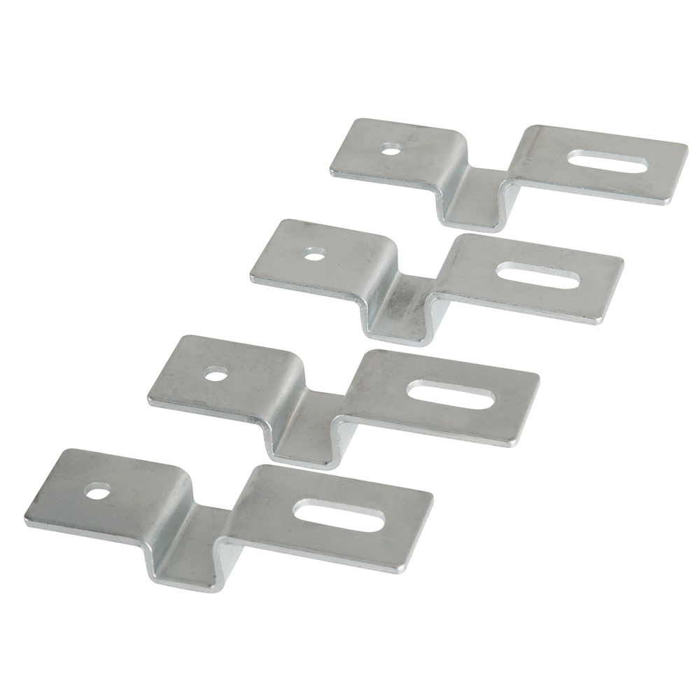 EC625SZ WALL-MOUNT GALVANIZED STEEL BRACKETS 4 PCS SET - Image 1