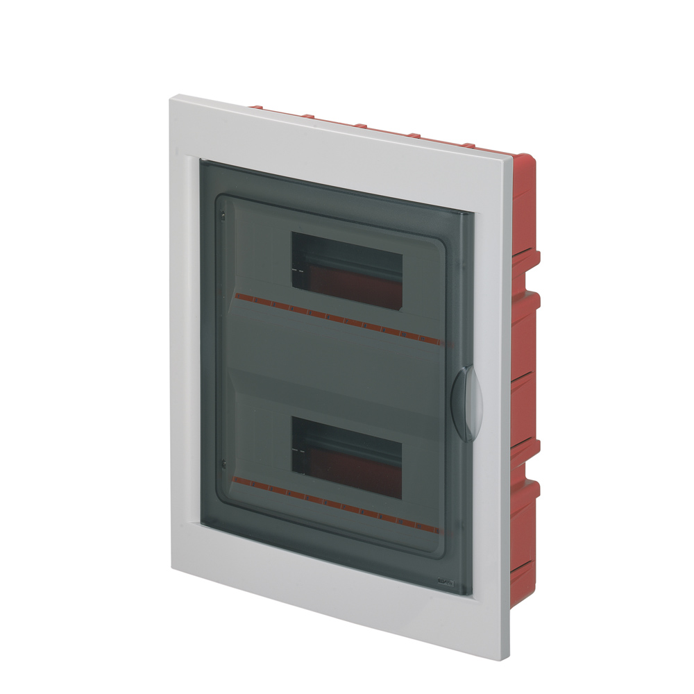 EC63024CE EC630 FLUSH MOUNT. ENCLOSURE 24 MOD. (2X12) WHITE - Image 1