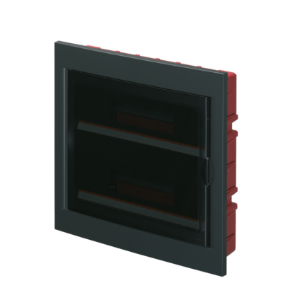 EC630 FLUSH MOUNT. ENCLOSURE 36 MOD. (2X18) BLACK