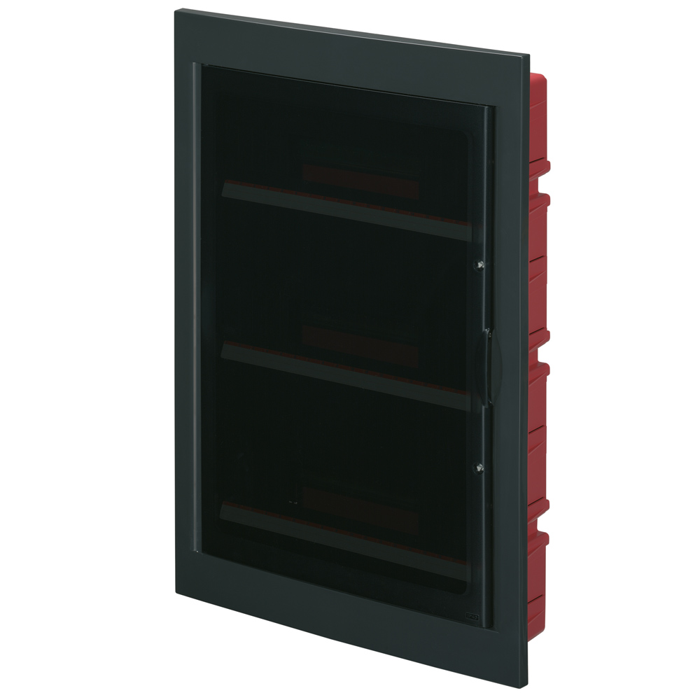 EC63054NE EC630 FLUSH MOUNT. ENCLOSURE 54 MOD. (3X18) BLACK - Image 1