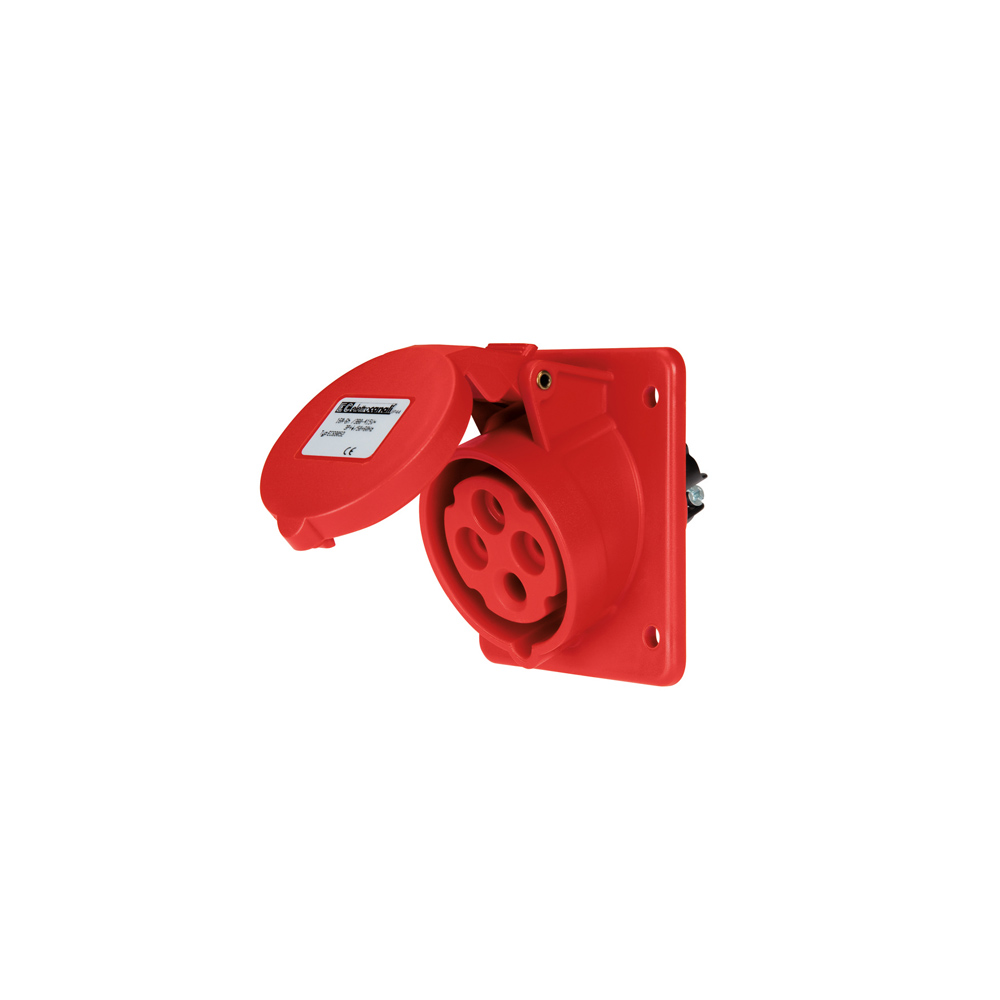 EC69052 EC690 FLUSH MOUNT. SOCKET 16A IP44 3P+E 380-415V - Image 1