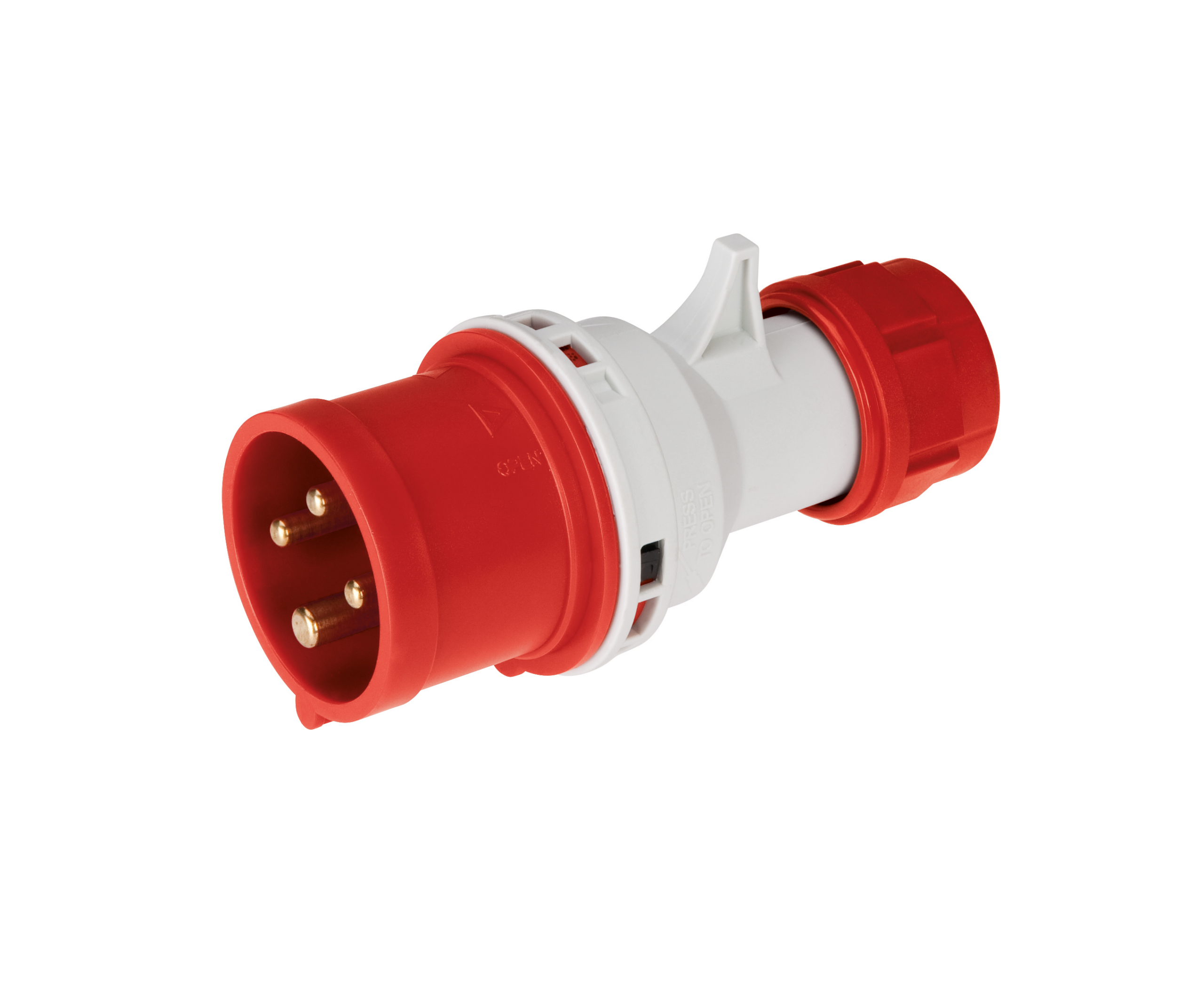 EC69074 EC690 STRAIGHT PLUG 16A IP44 3P+N+E 346-415V - Image 1