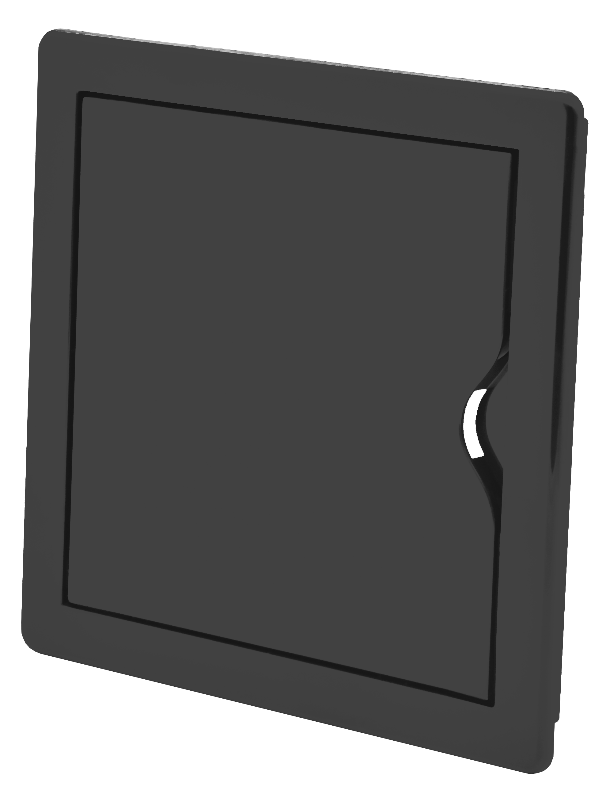GR EL-814A PVC ACCESS DOOR 10/10 85x85MM, GRAPHITE - Image 1