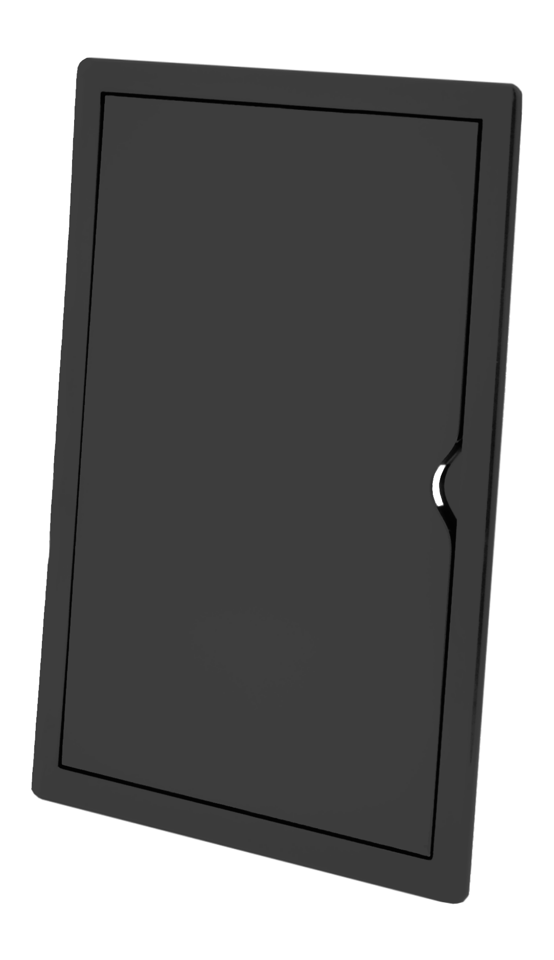 GR EL-806A PVC ACCESS DOOR 20/30 285x185MM, GRAPHITE - Image 1