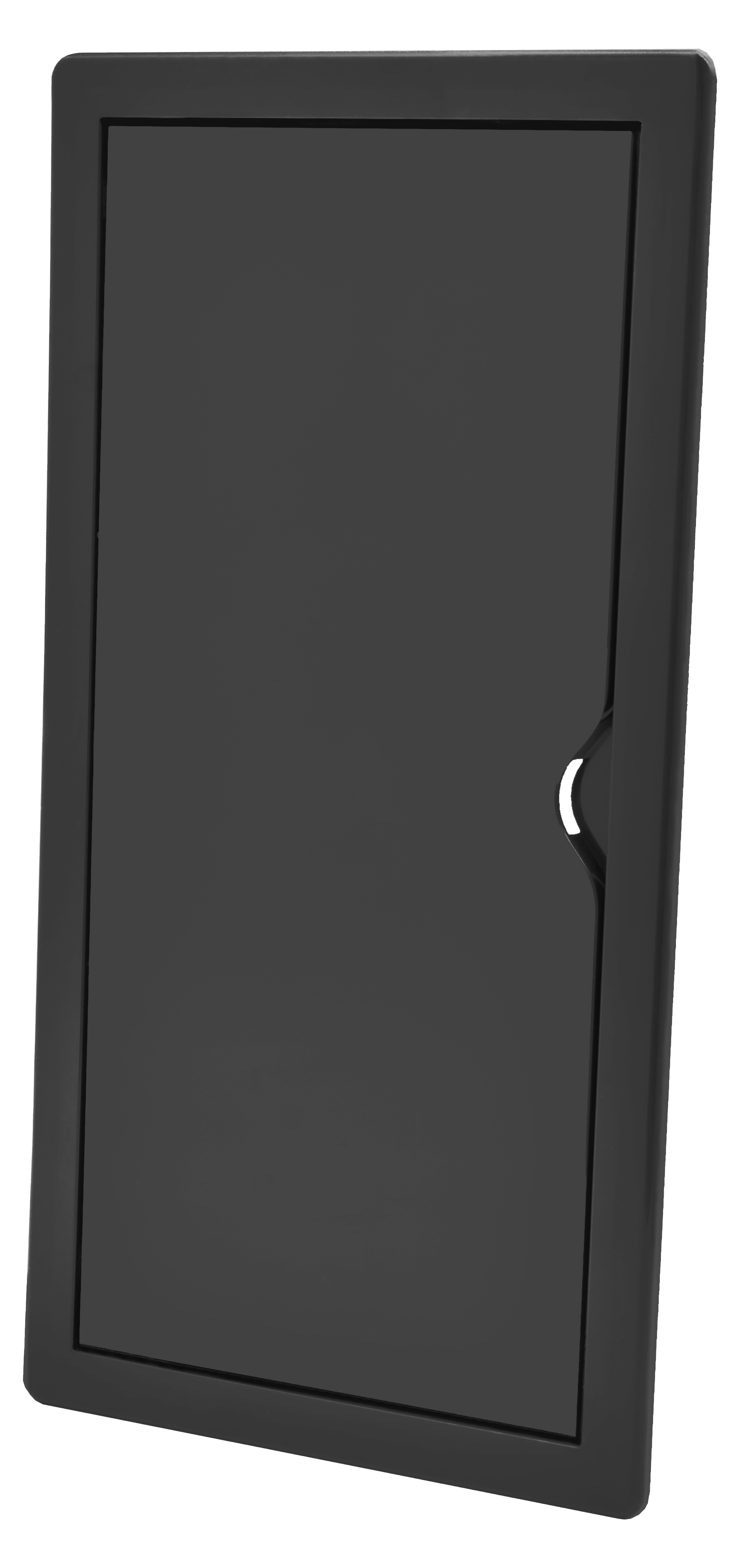 GR EL-817A PVC ACCESS DOOR 25/40 385x235MM, GRAPHITE - Image 1