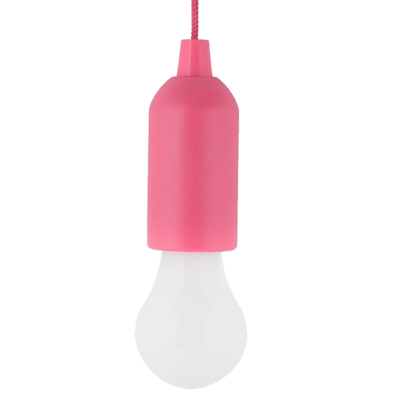 ΦΟΡΗΤΗ ΛΑΜΠΑ ΜΕ ΜΠΑΤΑΡΙΑ E-6621 1W PINK