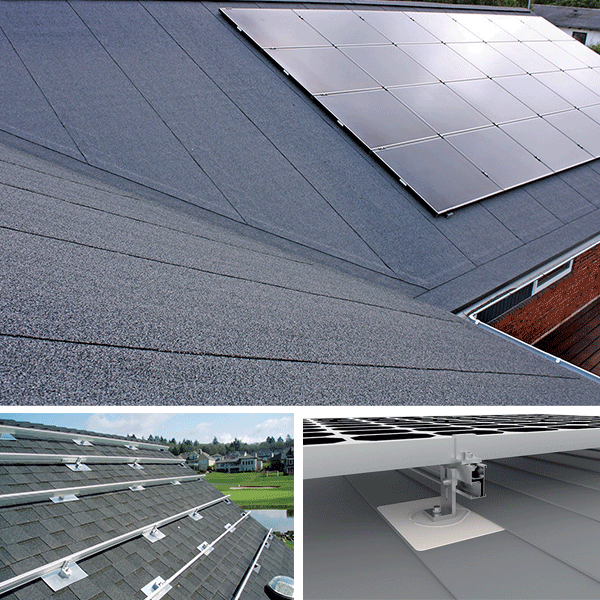 SR STRUCTURE FOR BITUMEN ROOF 580W PANEL 8kW,SET - Image 1