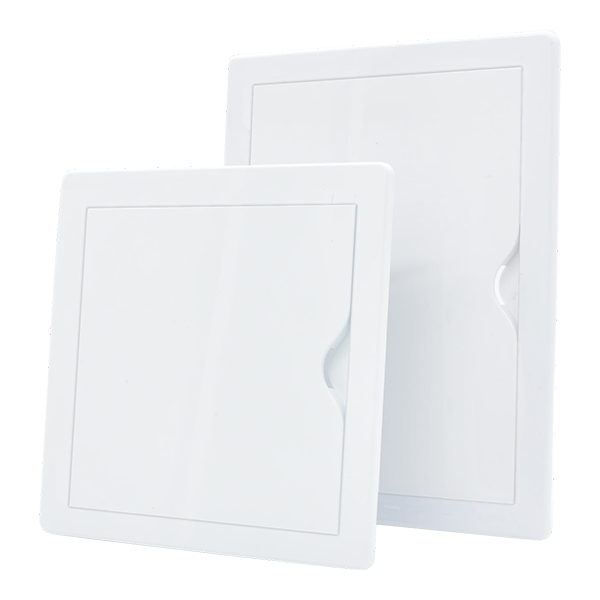 WH EL-808A PVC ACCESS DOOR 30/30 285x285MM, WHITE - Image 1