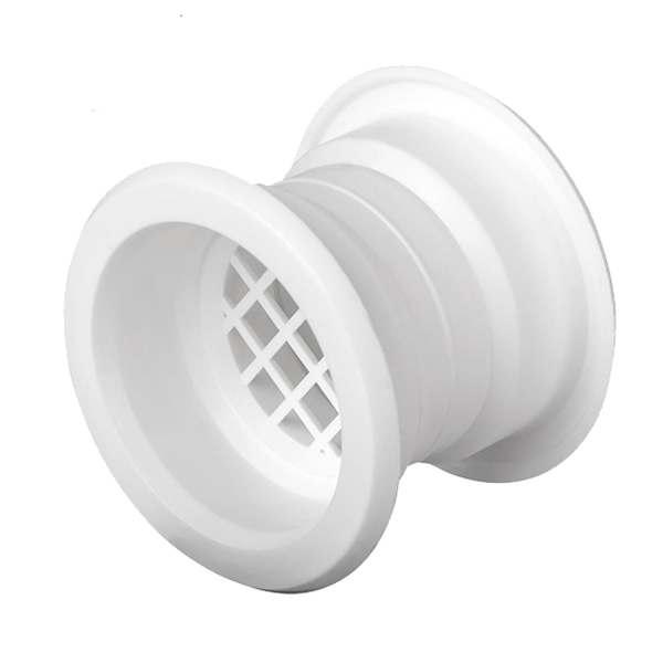 WH EL02-114 DOOR SLAVE D35-40MM, 6PCS WHITE - Image 1