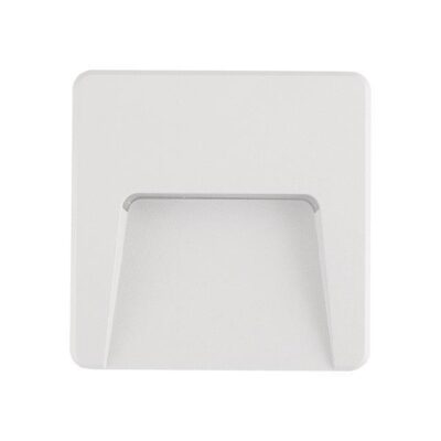 ΦΩΤΙΣΤΙΚΟ ΤΟΙΧΟΥ SLIM LED 3W IP65 230V 3CCT 120X120mm ΛΕΥΚΟ PRO ARTE ILLUMINA