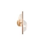 ΑΠΛΙΚΑ ΑΚΡΥΛΙΚΗ 8W 720Lm 3000K 300X130mm ΓΑΛΛΙΚΟ ΧΡΥΣΟ ARTE ILLUMINA SILK