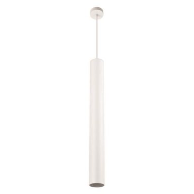 ΦΩΤΙΣΤΙΚΟ ΚΡΕΜΑΣΤΟ ΚΥΛΙΝΔΡΟΣ GU10  Max 15w 1M Φ65X400 ΛΕΥΚΟ ARTE ILLUMINA ANNULAR