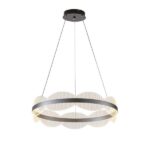 ΦΩΤΙΣΤΙΚΟ ΚΡΕΜΑΣΤΟ ΑΚΡΥΛΙΚΟ ΣΤΡΟΓΓΥΛΟ LED 60W Φ600mm 3000K 5400Lm ΑΣΗΜΙ ARTE ILLUMINA TORINO