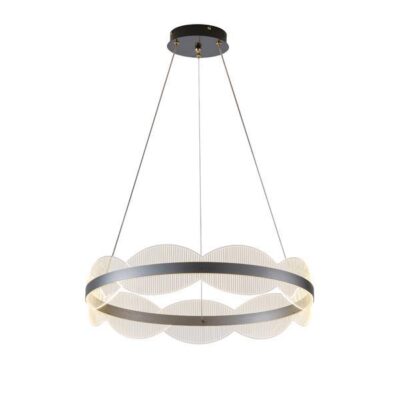 ΦΩΤΙΣΤΙΚΟ ΚΡΕΜΑΣΤΟ ΑΚΡΥΛΙΚΟ ΣΤΡΟΓΓΥΛΟ LED 60W Φ600mm 3000K 5400Lm ΑΣΗΜΙ ARTE ILLUMINA TORINO