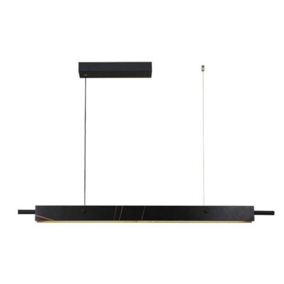 ΦΩΤΙΣΤΙΚΟ ΚΡΕΜΑΣΤΟ ΓΡΑΜΜΙΚΟ LED 20W L124*W5.6*H7CM 3 CCT  ΜΑΥΡΟ ARTE ILLUMINA