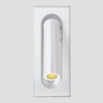 ΑΠΛΙΚΑ ΤΟΙΧΟΥ ΑΛΟΥΜΙΝΙΟΥ ΧΩΝΕΥΤΗ LED 3W 3000Κ Α170 ΛΕΥΚΗ ARTE ILLUMINA