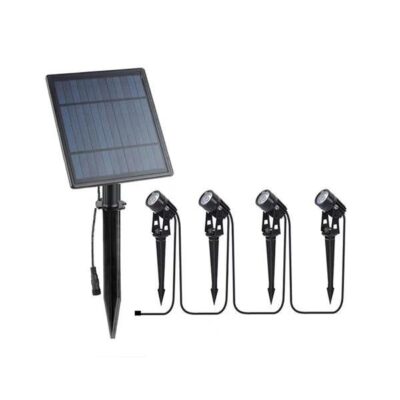 ΣΠΟΤ ΚΗΠΟΥ ΚΑΡΦΩΤΟ 4 ΤΕΜΑΧΙΩΝ  1,5W, 240LM 4000K RGB  IP44