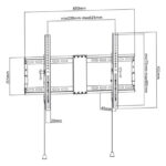 ΒΑΣΗ TV (L) 37”-70” ΣΤΑΘΕΡΗ - Image 3