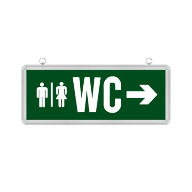 hl330l-1-toualeta (1) ΦΩΤΙΣΤΙΚΟ ΑΣΦΑΛΕΙΑΣ LED EXIT WC/ΤΟΥΑΛΕΤΑ 3W ROBSON - Image 1