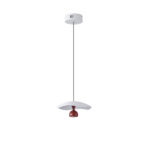 ΦΩΤΙΣΤΙΚΟ ΚΡΕΜΑΣΤΟ ΑΛΟΥΜΙΝΙO LED 8W 3000Κ 400Lm Φ230mm KOKKINO ARTE ILLUMINA ENIGMA - Image 2