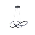 ΦΩΤΙΣΤΙΚΟ ΚΡΕΜΑΣΤΟ ΑΛΟΥΜΙΝΙO LED 30W 3000Κ  2000Lm Φ60mm ΜΑΥΡΟ ARTE ILLUMINA VENUS - Image 2
