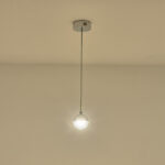 ΦΩΤΙΣΤΙΚΟ ΚΡΕΜΑΣΤΟ ΑΛΟΥΜΙΝΙΟ LED 6W 3000Κ  Φ10 ΑΣΗΜΙ ARTE ILLUMINA MELANIE - Image 3
