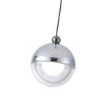 ΦΩΤΙΣΤΙΚΟ ΚΡΕΜΑΣΤΟ ΑΛΟΥΜΙΝΙΟ LED 6W 3000Κ  Φ10 ΑΣΗΜΙ ARTE ILLUMINA MELANIE - Image 4