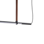ΦΩΤΙΣΤΙΚΟ ΚΡΕΜΑΣΤΟ ΜΕΤΑΛΛΟ LED 21W 3000K 1260Lm 1400X60X1200mm ΜΑΥΡΟ ARTE ILLUMINA LINEA - Image 4