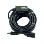 ΚΑΛΩΔΙΟ - ΠΡΟΕΚΤΑΣΗ USB ΑΠΟ USB ΑΡΣΕΝΙΚΟ ΣΕ USB ΘΗΛΥΚΟ ΜΕ ΕΝΙΣΧΥΤΗ 5m