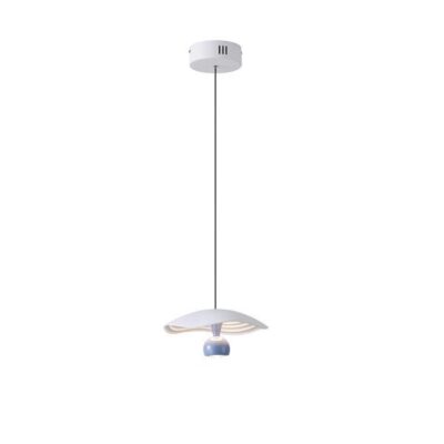 ΦΩΤΙΣΤΙΚΟ ΚΡΕΜΑΣΤΟ ΑΛΟΥΜΙΝΙΟ LED 8W 400Lm 3000K Φ230mm ΜΠΛΕ ARTE ILLUMINA ENIGMA